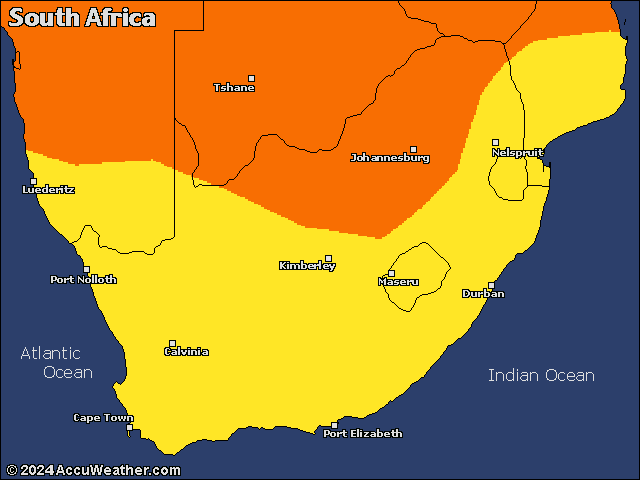 South Africa UV Index